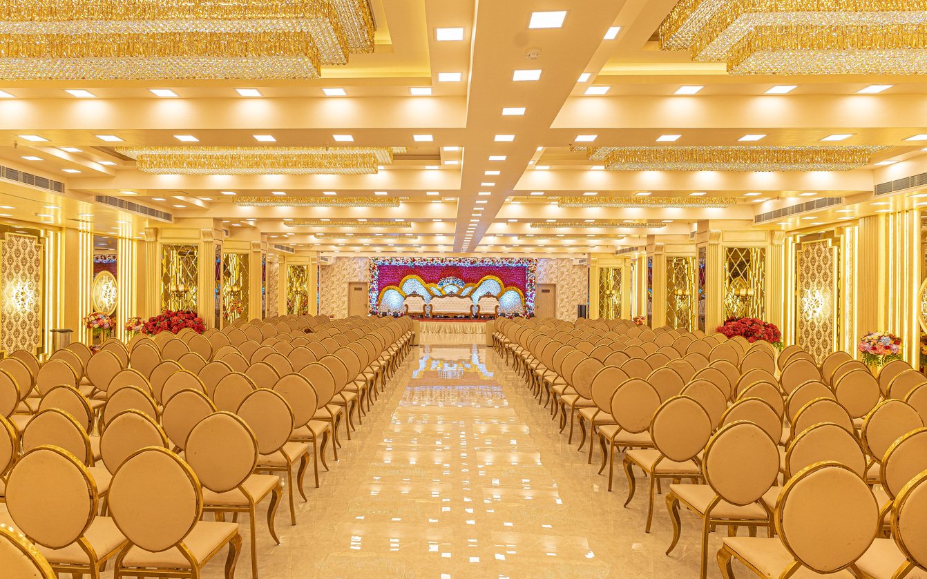 baby shower venue in Nerul — Madhav Banquet baby shower setup